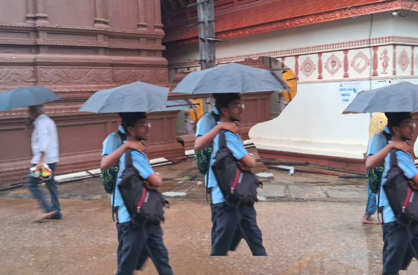  സംസ്ഥാനത്ത് മഴ കനക്കുന്നു: നാല് ജില്ലകളിൽ ഓറഞ്ച് അലർട്ട്; മത്സ്യബന്ധനത്തിന് വിലക്ക്