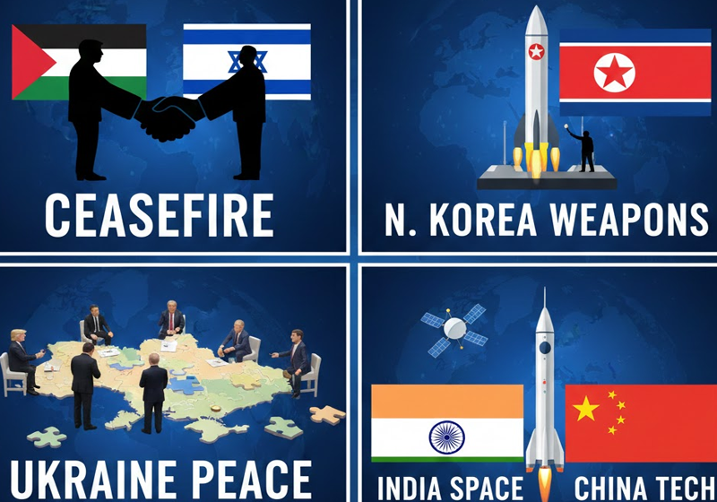  പ്രധാന ലോക വാർത്തകൾ ചുരുക്കത്തിൽ