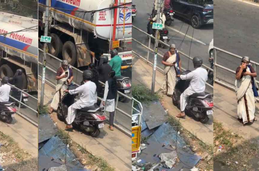  വയോധികയുടെ ധീരതയ്ക്ക് വിജയം: ഫുട്പാത്തിലൂടെ സ്കൂട്ടർ ഓടിച്ചയാൾക്കെതിരെ മോട്ടോർ വാഹന വകുപ്പിന്റെ നടപടി