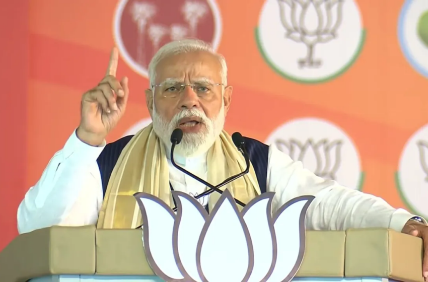  ദുർഭരണത്തിന് അന്ത്യം കുറിച്ച് കേരളത്തിൽ എൻഡിഎ സർക്കാർ വരുമെന്ന് പ്രധാനമന്ത്രി