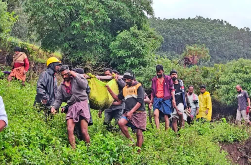  ഇടുക്കിയിൽ കനത്ത മഴയിൽ കാർഷിക ഷെഡിന് മുകളിലേക്ക് മണ്ണിടിഞ്ഞു വീണ് 2 പേർ മരിച്ചു; ഒരാൾക്ക് ഗുരുതര പരുക്ക്