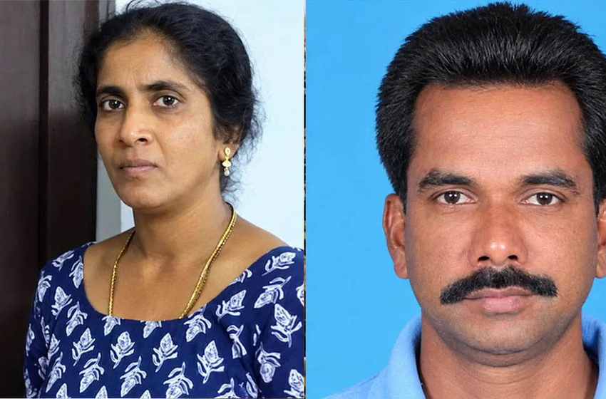  കുണ്ടറയിൽ ഭർത്താവിനെ കഴുത്തിൽ ബെൽറ്റ് മുറുക്കി കൊലപ്പെടുത്തിയ ഭാര്യ അറസ്റ്റിൽ