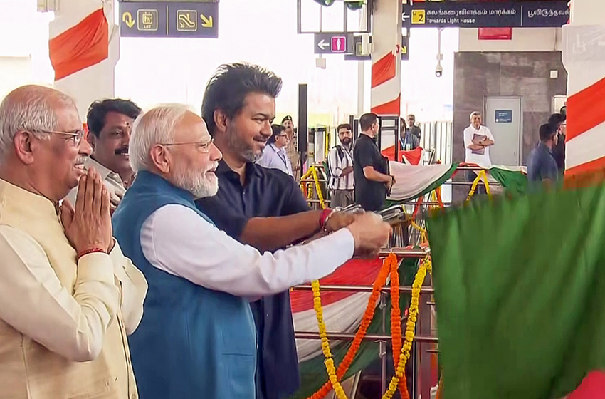  ചെന്നൈ മെട്രോയുടെ പൂനമല്ലി – വടപളനി പാത പ്രധാനമന്ത്രി നരേന്ദ്ര മോദി ഉദ്ഘാടനം ചെയ്തു