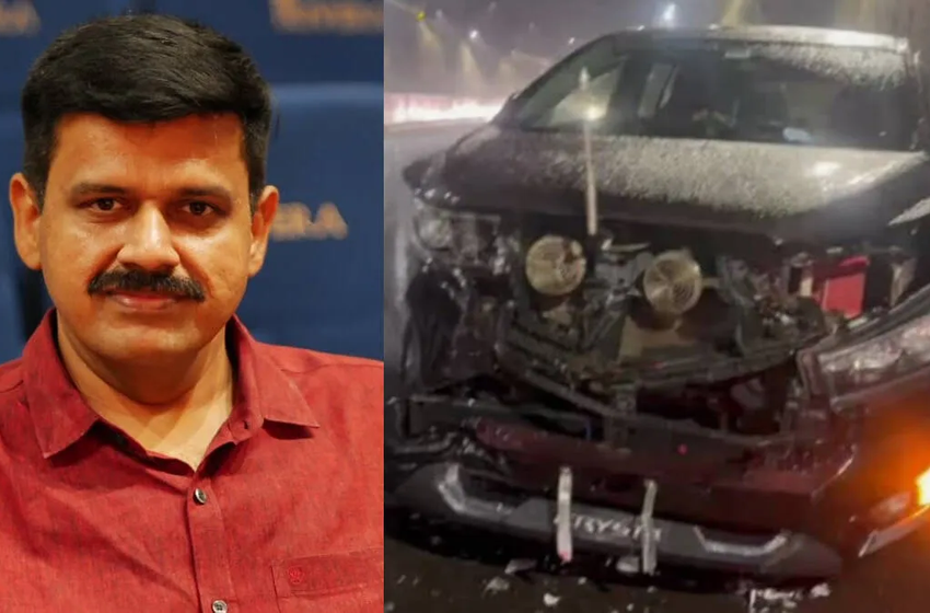  സന്ദീപ് വാര്യർ എംഎൽഎ സഞ്ചരിച്ച കാർ മലപ്പുറത്ത് അപകടത്തിൽപ്പെട്ടു; എല്ലാവരും പരിക്കുകളില്ലാതെ രക്ഷപ്പെട്ടു